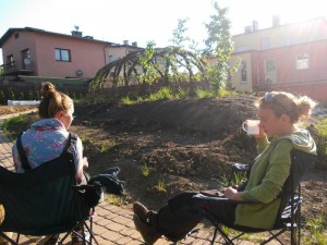 Wierzbowa przestrzeń dla dzieciaków w przedszkolu w Bielsko-Białej